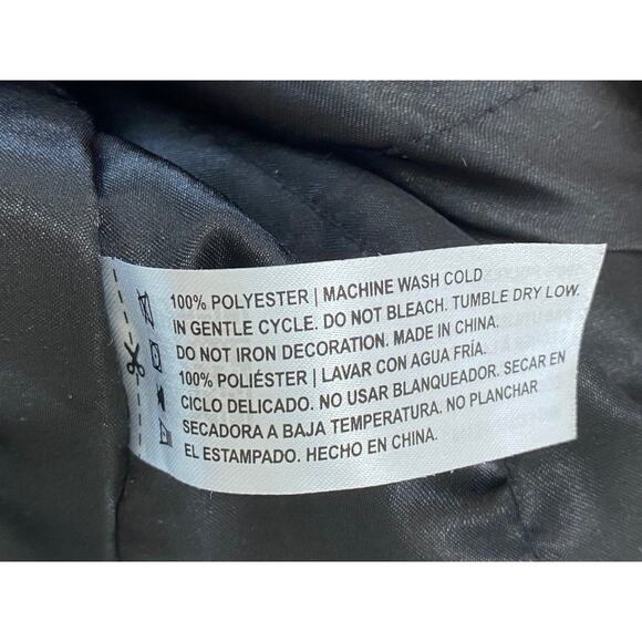 THREADFAST Unisex Adult Black Custom-Made 'The Other Two' Bomber Jacket SZ M - Picture 9 of 10